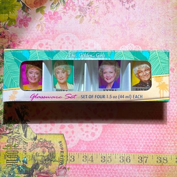 Vintage Other - Golden Girls Shot Glasses